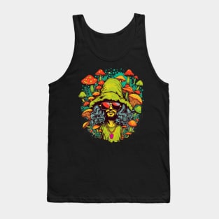 Funky Man Magic Mushroom Tank Top